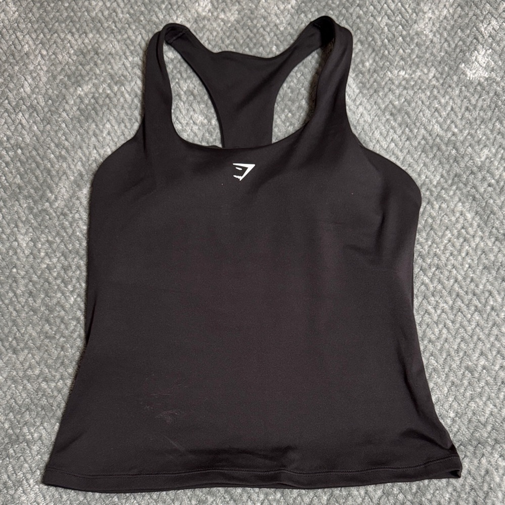 Women’s Black Racerback Tank Top - Gymshark